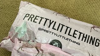 PrettyLittleThing Haul [upl. by Eillo104]