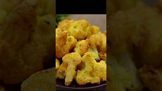 Fried Cauliflower cooking food [upl. by Lyram]