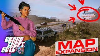 GTA 6  Exclusive Maps Expansion and More [upl. by Bertelli617]