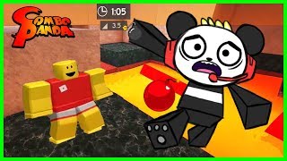 Roblox Super Bomb Survival LAVA LAND Lets Play with Combo Panda [upl. by Denzil]