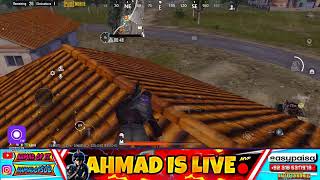 AHMAD OP LIVE FREE TDM ROOM 1V1 PUBG MOBILE [upl. by Quinta]