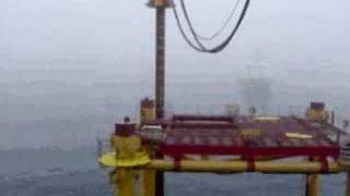 driving skirt piles near sable island [upl. by Henryk]