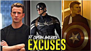 Excuses ft Captain America🔥  excuses ap dhillon edit  excuses status [upl. by Three]