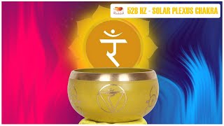 The Solar Plexus Chakra 528 Hz Tibetan Singing Bowl Sound Raise Positive Energy Vibration [upl. by Arrimat]