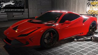 GTA 5 Online  Grotti Turismo Omaggio Ferrari F8 Tributo  DLC Vehicle Customization [upl. by Art]