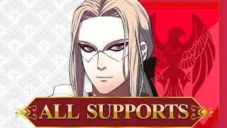 Fire Emblem Three Houses  ALL Jeritza Supports [upl. by Nnyliak817]