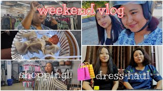 Weekend Vlog  Shopping  what did we buy  winter collection haul  Vlog4 [upl. by Desimone]