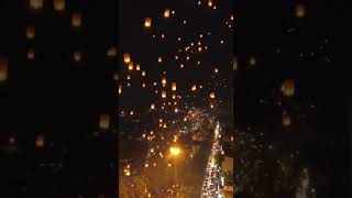 Amazing sky lanterns festival [upl. by Wolfson85]