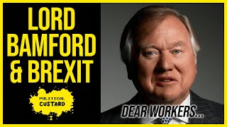 Tory Donor JCB Boss Lord Bamfords Brexit Letter Down The Rabbit Hole [upl. by Kerby593]