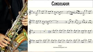 Consolador  Partitura  Sax Alto [upl. by Aray]