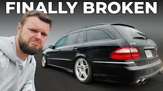 My Mercedes E55 AMG Wagon finally broke here’s how much it cost to fix [upl. by Anauqal691]