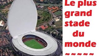 LE PLUS GRAND STADE RECORD DU MONDE [upl. by Fosdick]