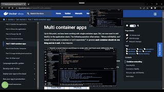 Multicontainer Apps  Containerized Docker Application Using MySQL Database [upl. by Ballou513]