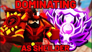 DOMINATING Rank AS INFERNAL SHEILDERRoblox Bedwars [upl. by Hurff]