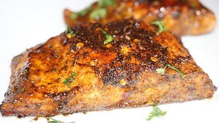 Best Blackened Salmon Recipe  How to make Blackened Salmon [upl. by Janela]