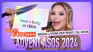 ASOS 2024 ADVENT CALENDAR UnboxingampTesting all of the products [upl. by Ellezig8]