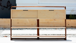 Designing and Building a Sideboard  Woodworking Projects [upl. by Nalon]