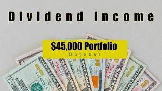 How Much My 45000 Dividend Portfolio Paid Me In October 2024 [upl. by Dermott20]