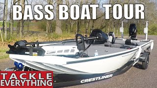 2020 Crestliner XF 189 Bass Boat Tour [upl. by Doehne708]