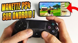 COMMENT JOUER AVEC UNE MANETTE PS4 SUR SMARTPHONE ANDROID  LE TUTO [upl. by Ansev572]