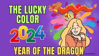 The Lucky Color Of 2024 Year Of The Dragon  Ziggy Natural [upl. by Jaan336]