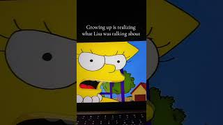 🥹 Awe lisa thesimpsons simpsons woman women womansrights project2025 2024election [upl. by Fronia487]