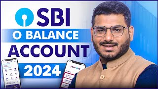 SBI Account Opening Online  Zero Balance [upl. by Llehsem]