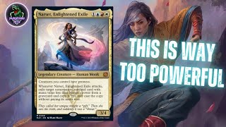 Narset Enlightened Exile EDH Deck Tech Go Wide Theme  March of the Machine Aftermath [upl. by Tuddor]