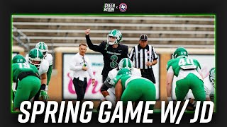 Reviewing North Texas Spring Game with JD Davis [upl. by Ehrsam]