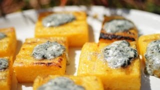 Rezept Polenta mit Blauschimmelkäse vom Grill [upl. by Nicholson]