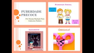 20 🩺 Puberdade Precoce aula para os Residentes do HCUFG p profissionais de saúde [upl. by Phiona17]