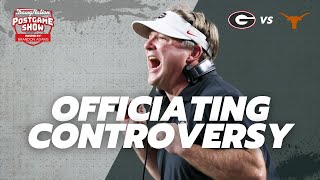 Lets talk about UGA overcoming officiating controversy to beat Texas  DawgNation Postgame [upl. by Elleirua575]