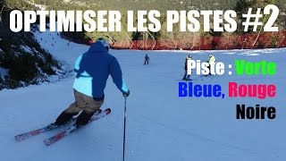 SkiOPTIMISER les pistes 2  Conseils Verte bleue rouge noire à FontRomeu Pyrénées [upl. by Olraced]