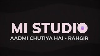 Aadmi Chutiya Hai  Rahgir  Live Performance  MI Studio  Mood Indigo 2023 [upl. by Lazare36]