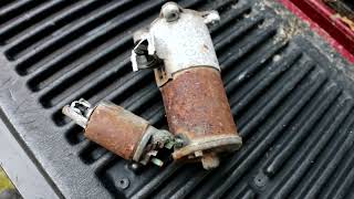 2007 Ford F150 pickup starter replacement from hell [upl. by Rider]