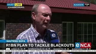 Gauteng SOPA  R1 billion to tackle blackouts [upl. by Sidman]