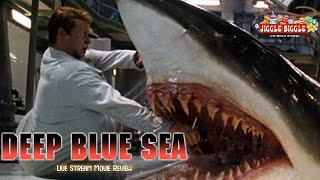 Deep Blue Sea 1999  Movie Review [upl. by Eerahs]