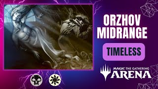 💀🔆 Orzhov Midrange  Timeless  MTG Arena Gameplay  MKM [upl. by Philipps]