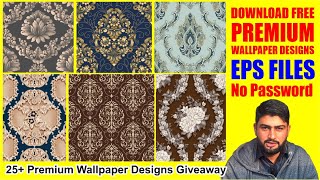 3D Wallpaper Cdr File Free Download  Premium Wallpapers  UK Printers [upl. by Esnohpla]