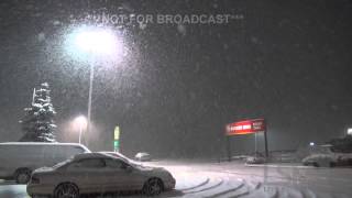 111213 Stevensville MI Heavy Lake Effect Snow Chris Heater HD [upl. by Intirb]