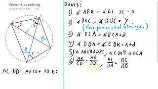Ptolemaios setning R1 [upl. by Dilan716]