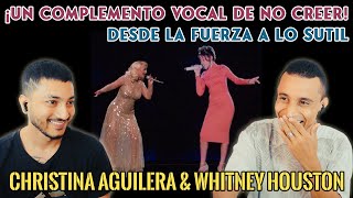 REACCIÓN  Christina Aguilera  Whitney Houston Hologram Performance Live [upl. by Eddy]