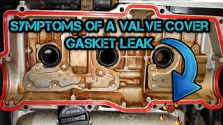 Symptoms Of A Valve Cover Gasket Leak [upl. by Ennahgiel]