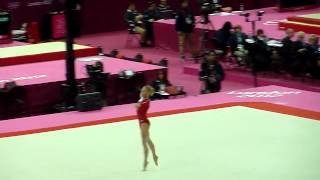 Ksenia Afanasyeva FX  2012 Olympics qual [upl. by Benedix791]