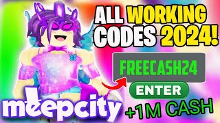 NEW CODES MEEPCITY ROBLOX CODES 2024  MEEPCITY CODES  MEEPCITY CODES 2024  MEEPCITY  ROBLOX [upl. by Meara565]