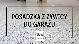 Doskonała żywiczna posadzka do Twojego garażu Żadnych fug i łaczeń [upl. by Yntirb]