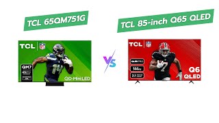 TCL 65quot vs 85quot TV Comparison 📺🤔 [upl. by Egduj]