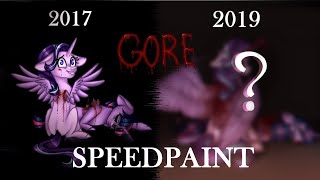 GORE  13 Starlights Wings 20  MLP Speedpaint [upl. by Bac]