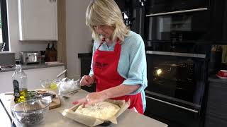 001 Focaccia Bread recipe demonstrating use of Wolf MSeries oven warming drawer and hob [upl. by Carlie]