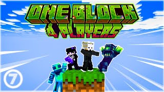 Final Day in One Block  One Block 4 Players  Minecraft Live  India [upl. by Silbahc580]